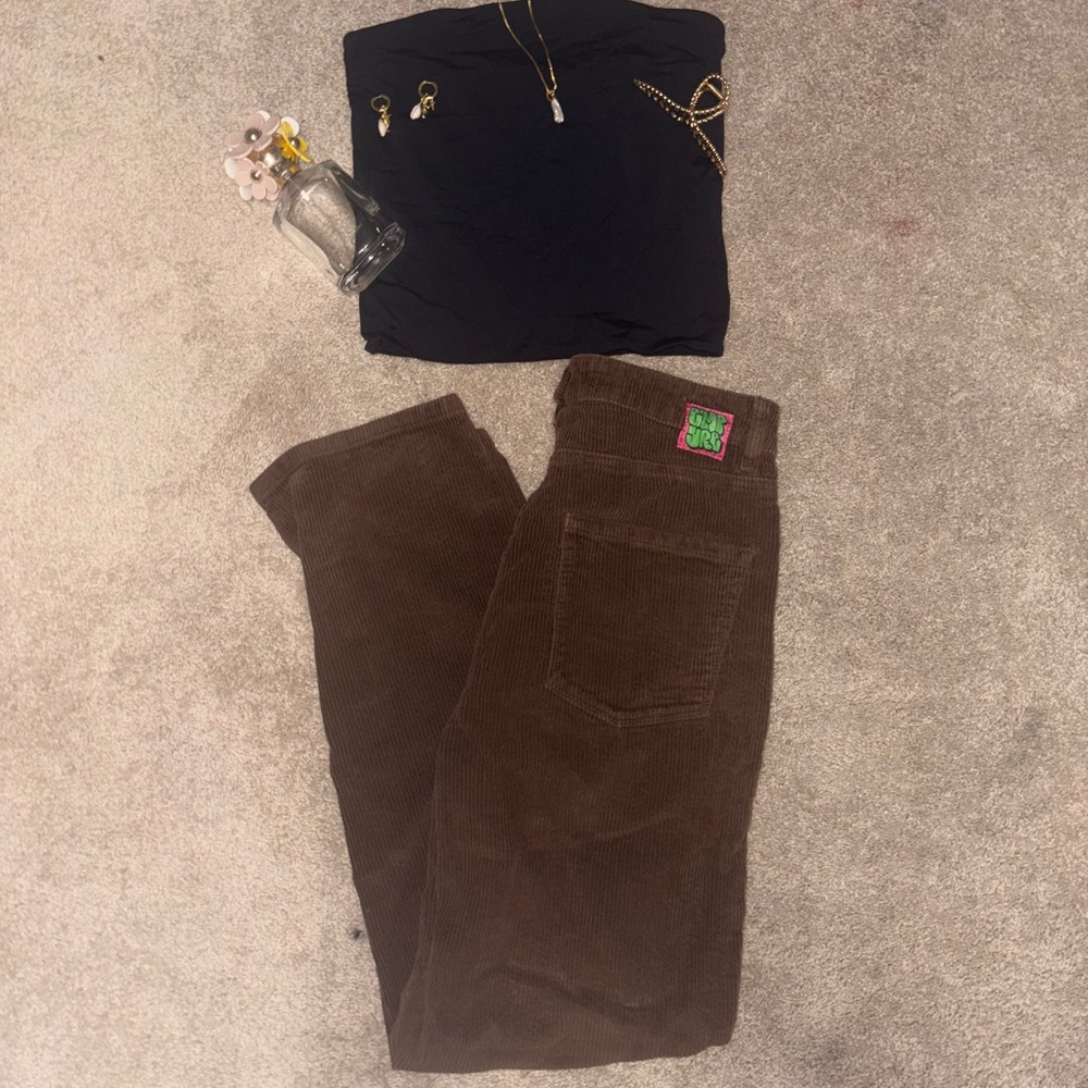 Baggy Brown Corduroy Pants NEVER WORN